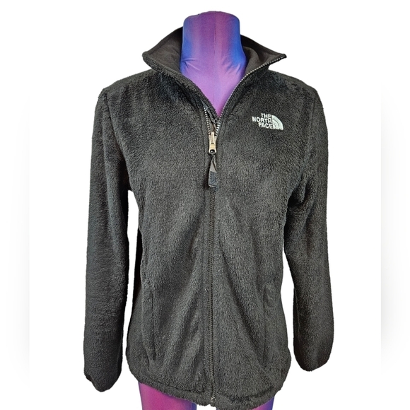 North Face Black Osito Fleece Jacket Size Small Women's D119 - Picture 12 of 12